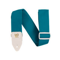 Ernie Ball Polypro Strap 5349 Tealblue & White