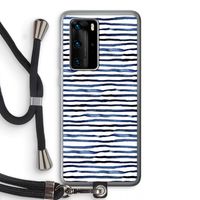Verrassende lijnen: Huawei P40 Pro Transparant Hoesje met koord