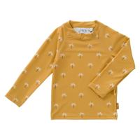 Fresk UV top longsleeve Palmtree Ochre- alleen nog in 62/68 Maat 62/68