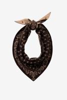 Guest In Residence shawl A25210AL burnt cocoa/dune