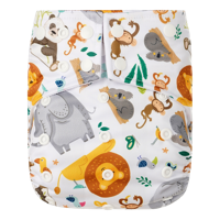 HappyBear pocketluier - Wilde Dieren