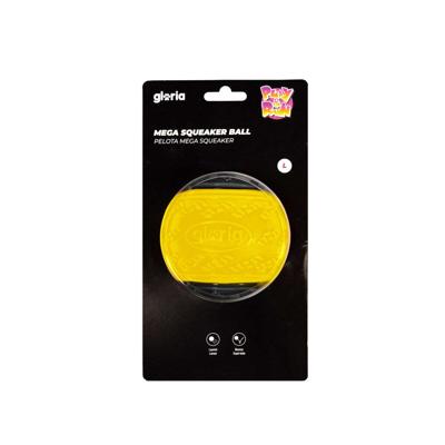 Huisdierenbal Gloria PLAY AND RUN Geel TPR L 8,89 cm