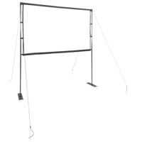 Projectiescherm met statieven 100 inch 16:9 Projectiescherm met statieven 100 inch 16:9