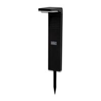 Solar LED-priklamp Diona zwart