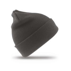 Heren/dames Beanie Wintermuts - donkergrijs - 100% acryl wol - warme mutsen - Dubbel dikke stof