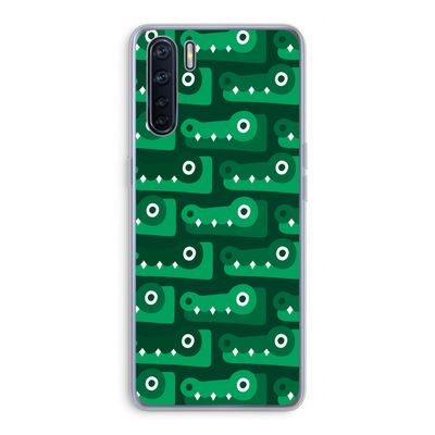 Crocs: Oppo A91 Transparant Hoesje