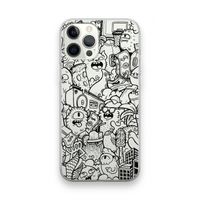 Vexx Black City : iPhone 12 Pro Max Transparant Hoesje