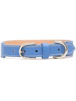 Sporty & Rich collier pour animaux en cuir - Bleu - thumbnail