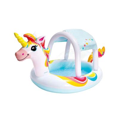 Opblaasbaar Kinderzwembad Intex Eenhoorn 254 x 132 x 109 cm (254 x 132 x 109 cm)