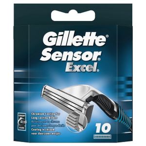 Gillette Sensor Excel scheermesje Mannen 10 stuk(s)