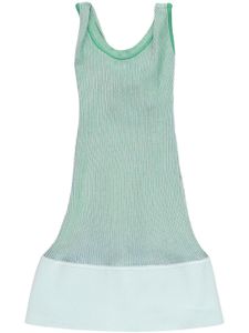 Jacquemus robe courte La Robe Maille Turbi - Vert