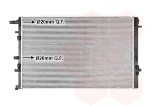 Van Wezel Radiateur 43012714