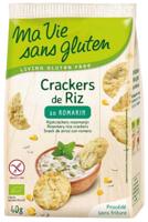Ma Vie Sans Rijstcrackers rozemarijn glutenvrij bio Ma Vie Sans Rijstcrackers rozemarijn glutenvrij bio