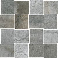 Climb HCL5 Grigio Mosaico mozaiek natuursteen look 70x70 mm grijs mat