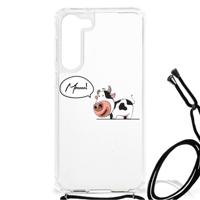 Samsung Galaxy S23 Plus Stevig | Bumper Hoesje | Cow
