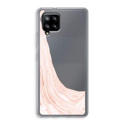 Peach bath: Samsung Galaxy A42 5G Transparant Hoesje