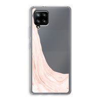 Peach bath: Samsung Galaxy A42 5G Transparant Hoesje