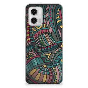 Motorola Moto G73 TPU bumper Aztec