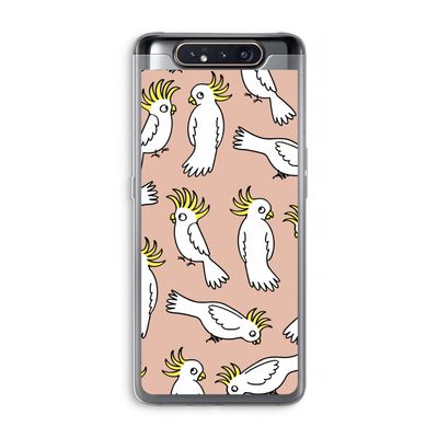 Papegaai: Samsung Galaxy A80 Transparant Hoesje