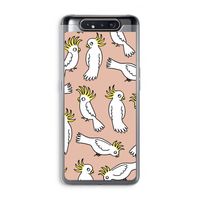 Papegaai: Samsung Galaxy A80 Transparant Hoesje