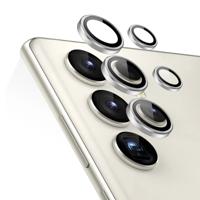 Galaxy S23 Ultra Tempered-Glass Camera Lens Protectors - Silver