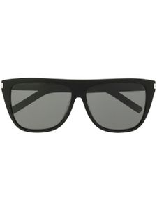 Saint Laurent Eyewear lunettes de soleil SL102 à monture carrée - Noir