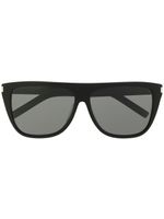 Saint Laurent Eyewear lunettes de soleil SL102 à monture carrée - Noir