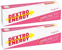 Dextro energy immune fit° tropical 2x47g
