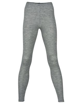 Dames Legging Zijde Wol Engel Natur Kleur Grijs Maat 38/40 - Medium