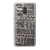Marrakech print: Samsung Galaxy A8 (2018) Transparant Hoesje