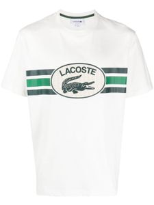 Lacoste logo-print cotton T-Shirt - Blanc