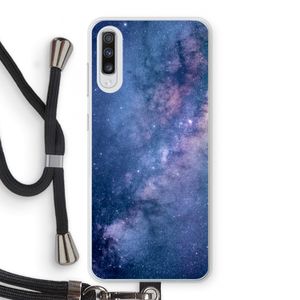 Nebula: Samsung Galaxy A70 Transparant Hoesje met koord