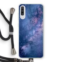 Nebula: Samsung Galaxy A70 Transparant Hoesje met koord