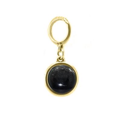 Qoss Kettinghanger Sylvia 12 mm Zwart | Goud