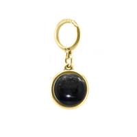 Qoss Kettinghanger Sylvia 12 mm Zwart | Goud