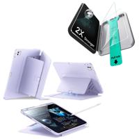 iPad Pro 13ʺ (2025) Flip Magnetic Protection Bundle - Purple