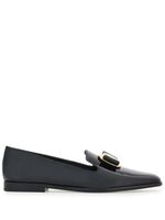 Ferragamo mocassins New Vara en cuir - Noir - thumbnail