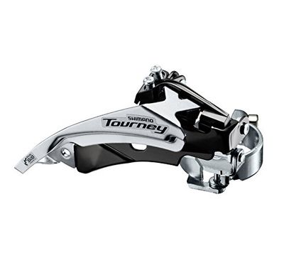 Shimano voorderailleur 6/7-speed tourney fd-ty510 top swing dual pull 48t