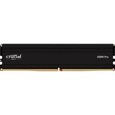 Crucial Crucial Pro - DDR5 - Modul - 64 GB - DIM Werkgeheugenmodule voor PC DDR5 64 GB 1 x 64 GB On-die ECC 2800 MHz 288-pins DIMM CL46 46-45-45 CP64G56C46U5