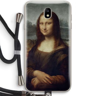 Mona Lisa: Samsung Galaxy J7 (2017) Transparant Hoesje met koord