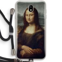 Mona Lisa: Samsung Galaxy J7 (2017) Transparant Hoesje met koord
