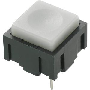 TRU COMPONENTS PBS-18B 701837 Druktoets 50 V DC/AC 0.025 A 1x uit/(aan) Moment 1 stuk(s)