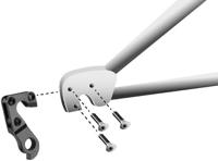 Union derailleurpad gh-107 met schroefset m3x0.9