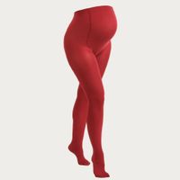 MamsyPositiepanty Zwangerschapspanty 60 Den Rood - thumbnail
