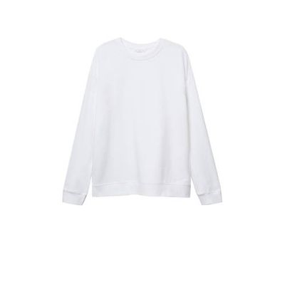 Mango Kids sweater naturel wit Mango Kids sweater naturel wit