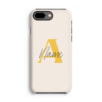 Amber Script: iPhone 8 Plus Tough Case