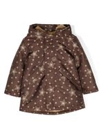 Gucci Kids doudoune à capuche - Marron