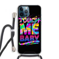 Touch Me: iPhone 12 Pro Transparant Hoesje met koord