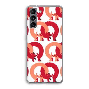 Dogs: Samsung Galaxy S21 Transparant Hoesje