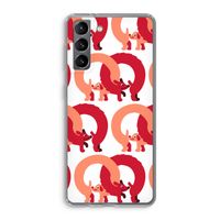 Dogs: Samsung Galaxy S21 Transparant Hoesje